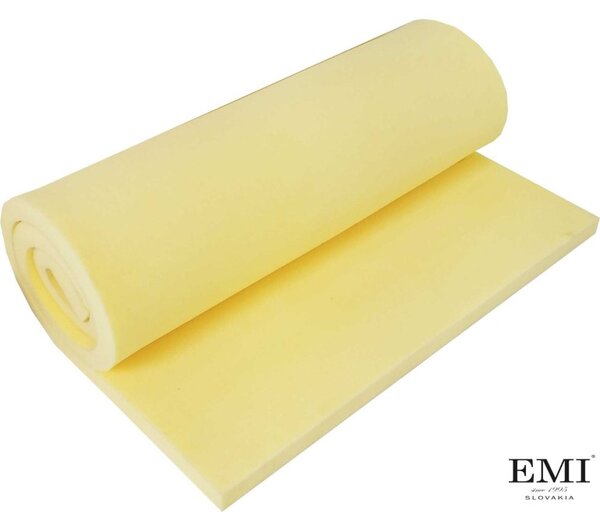 Površinska vzmetnica iz spominske pene brez prevleke 4 cm EMI, 80x190 cm