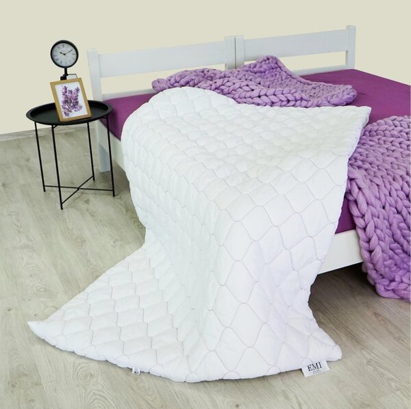 Prešita odeja sivka 200g/m² 140x200 EMI