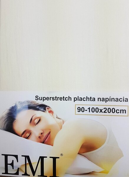 Naravna superraztegljiva posteljnina EMI, Ponjava 90 (100)x200