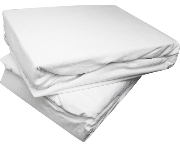 Posteljnina bela Superstretch EMI, Ponjava 180x200