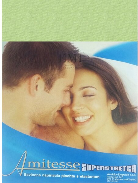 Superstretch posteljnina Kiwi, Ponjava 90 (100)x200