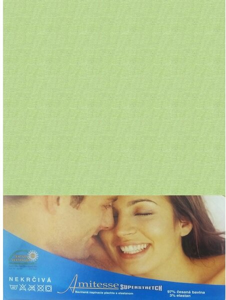 Superstretch posteljnina Kiwi, Ponjava 90 (100)x200