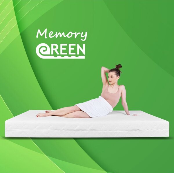 Vzmetnica Memory zelena EMI, 80x195