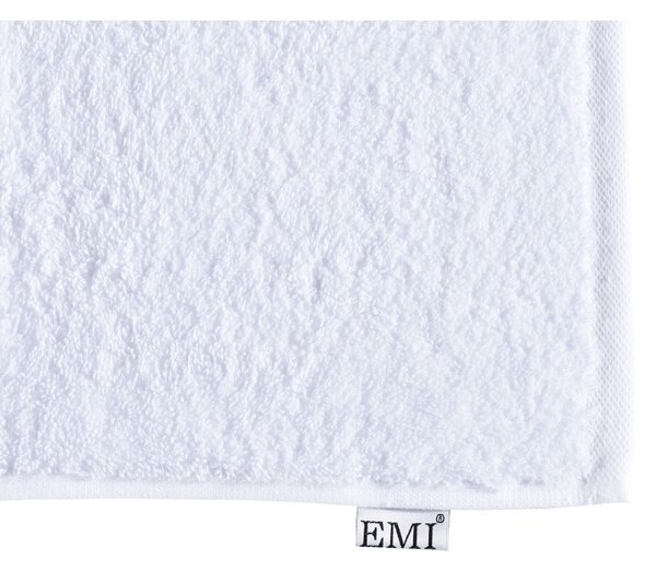 Set 5 belih bombažnih brisač 70 x 140 cm EMI