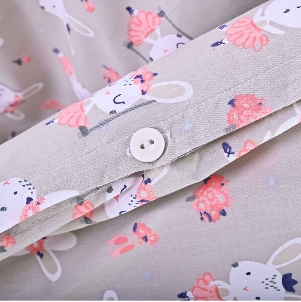 Otroška bombažna posteljnina Rabbits EMI, Otroški set 90x130 + 45x65