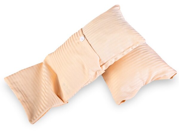 Okrasna blazina s prevleko 30x20 cm damast breskev EMI