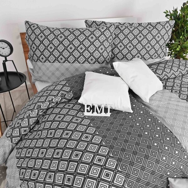 Flanelasta posteljnina Rainer EMI, Standardni enojni posteljni komplet vključuje 1x 140x200 + 1x 70x90