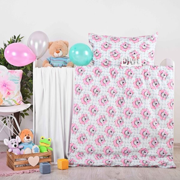 Otroška bombažna posteljnina Koala EMI, Otroški set 90x130 + 45x65