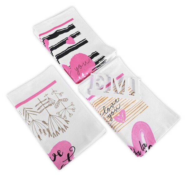 Kuhinjske brisače Dear set 9 kom EMI