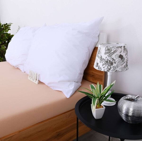 Posteljna rjuha cappuccino jersey EMI, Otroška rjuha 60x120