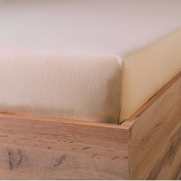 Posteljna rjuha cappuccino jersey EMI, Otroška rjuha 60x120