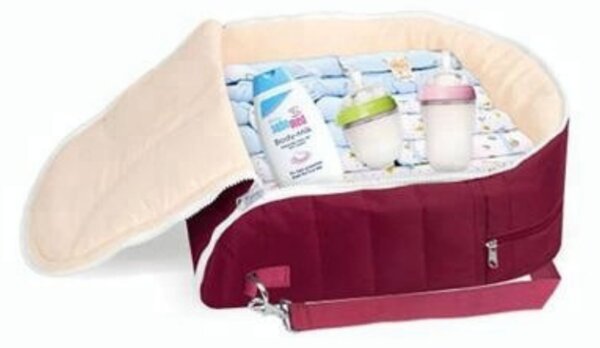 Večnamensko gnezdo za dojenčke bordo Baby Bed ibaby