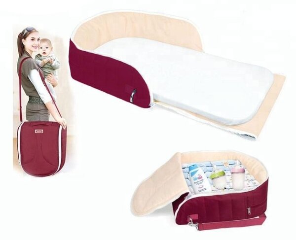 Večnamensko gnezdo za dojenčke bordo Baby Bed ibaby