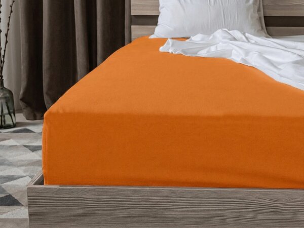 Jersey rjuha HIGHFIT oranžna 90 x 200 cm