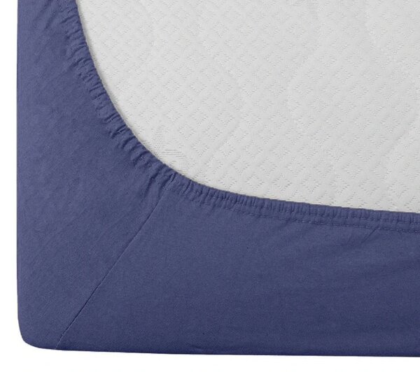 Jersey rjuha HIGHFIT temno modra 90 x 200 cm