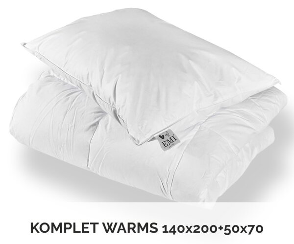 Komplet odeja in vzglavnik Warms 140x200 + 50x70 EMI