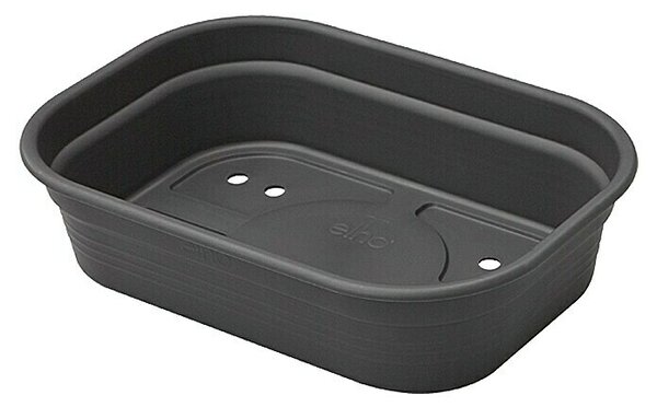 Elho Green Basics Pladenj za gojenje (24 x 17 x 6 cm, Črne barve)