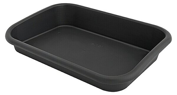 Elho Green Basics Skleda za rastline (59 x 41 x 11 cm, Črne barve)