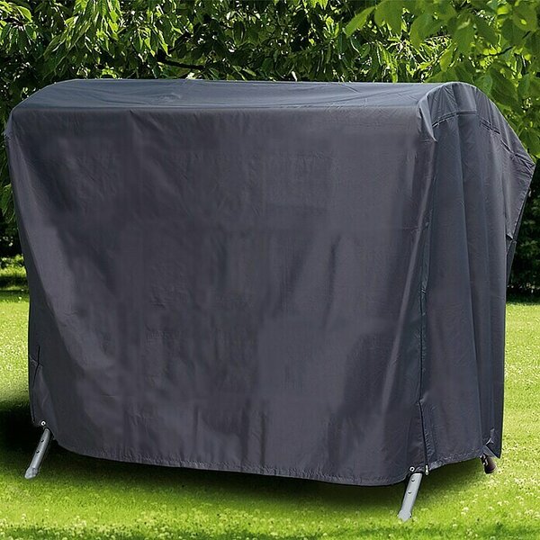 Sunfun Zaščitno pokrivalo za gugalnico Hollywood za vrtni gugalnik (Do x Š x V: 210 x 150 x 139 cm, Poliester, 160 g/m², Črne barve)