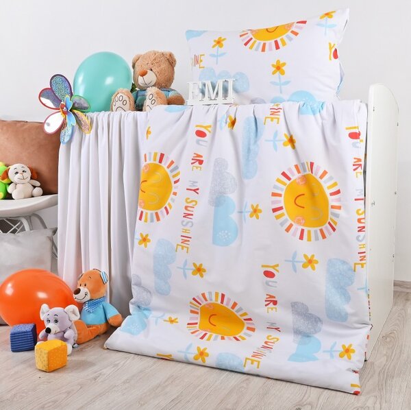 Otroška bombažna posteljnina Sunny EMI, Otroški set 90x130 + 45x65