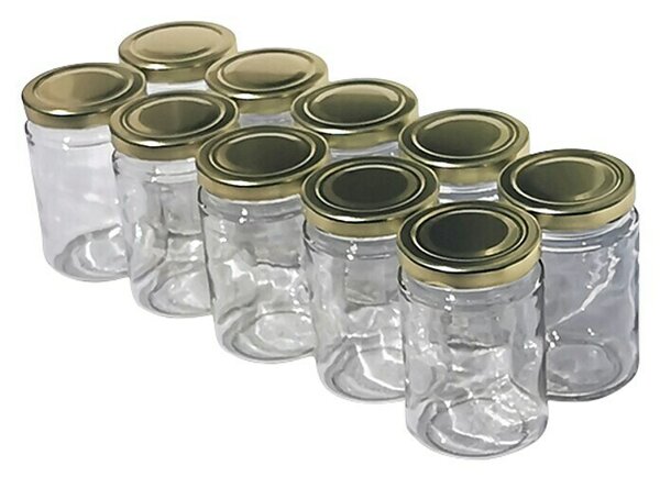 Steklo-set za vlaganje (Prostornina: 210 ml, Set 10 kosov)