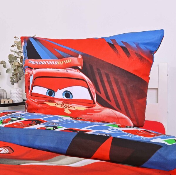 Otroške rjuhe Cars 80x80 + 140x200 cm