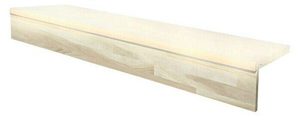 Robna letev za stopnico (Hrast, Do x Š: 1.100 x 140 mm)