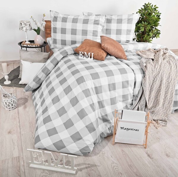 Bombažna posteljnina Istra EMI, Francoski set1 200x220 + 2x (70x90)