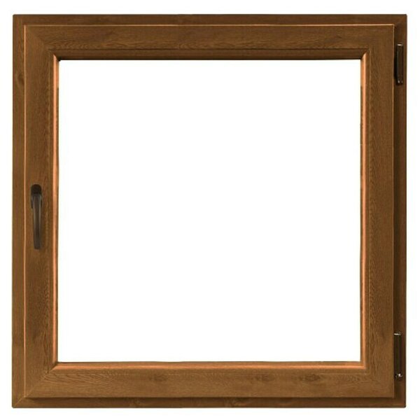 PVC okno brez kljuke (100 x 100 cm, Smer odpiranja: Desno)