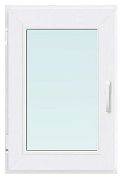 PVC okno brez kljuke (60 x 80 cm, Smer odpiranja: Levo)