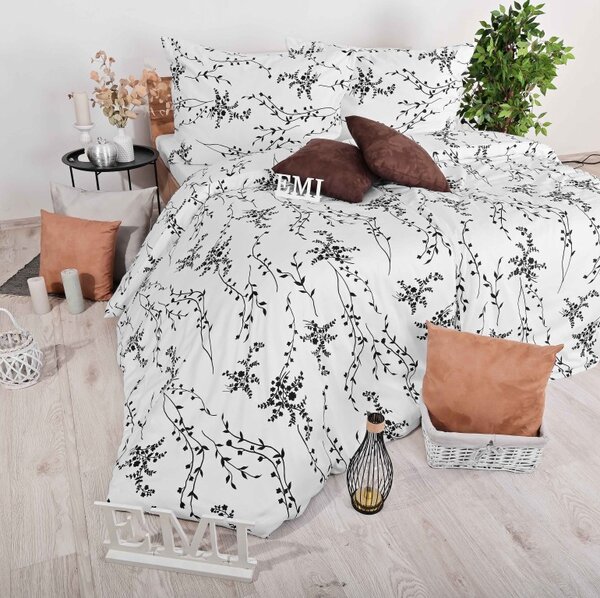 Posteljnina Talin saten EMI, Standardni enojni posteljni komplet vključuje 1x 140x200 + 1x 70x90