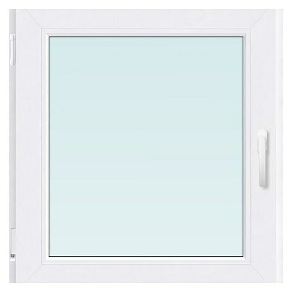 PVC okno brez kljuke (80 x 90 cm, Smer odpiranja: Levo)