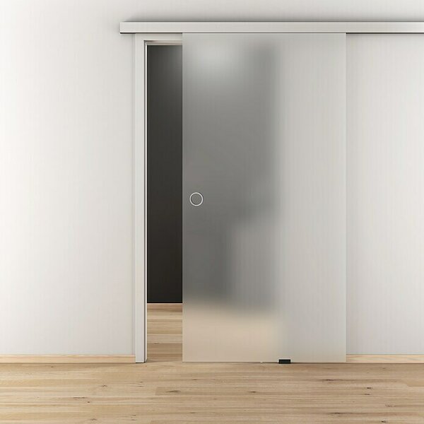 Diamond Doors Komplet drsnih vrat Smile (900 x 2.058 mm, Kaljeno varnostno steklo (ESG))