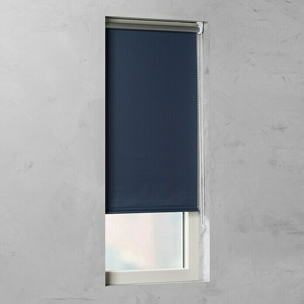 Rolo Basic (Š x V: 80 x 175 cm, Modre barve, Univerzalen, Zatemnitveno)