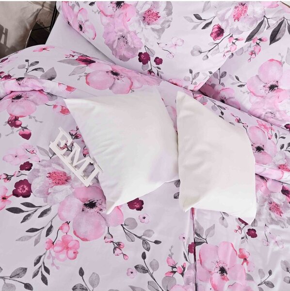 Posteljnina Nelly saten EMI, Standardni enojni posteljni komplet vključuje 1x 140x200 + 1x 70x90