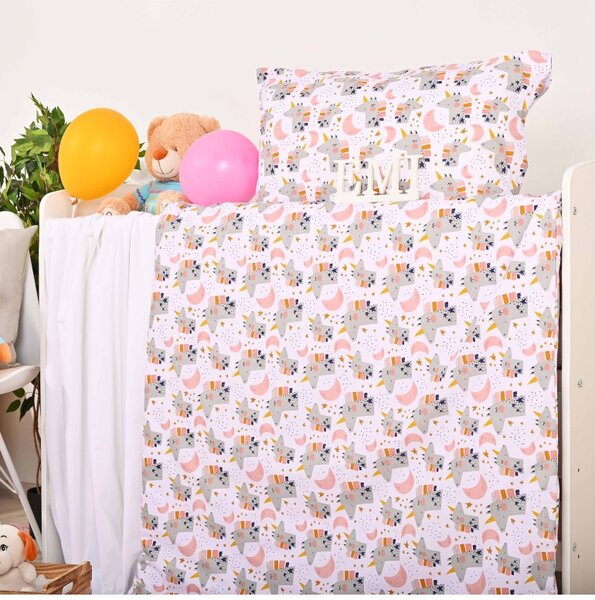 Otroška bombažna posteljnina Unicorn EMI, Otroški set 90x130 + 45x65