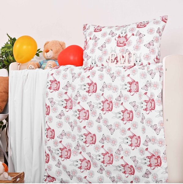 Otroška posteljnina Zajček EMI, Otroški set 90x130 + 45x65