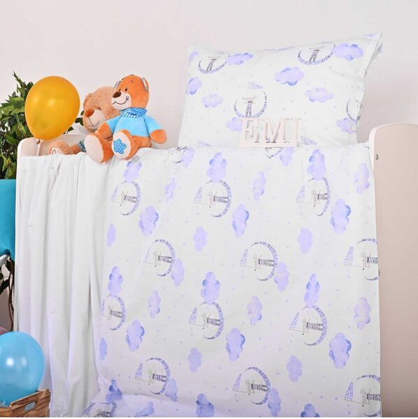 Otroška posteljnina Myška EMI, Otroški set 90x130 + 45x65