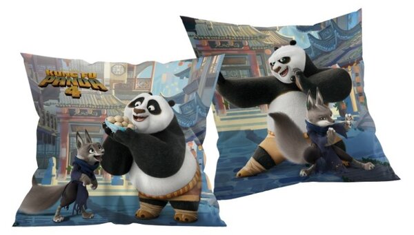 Okrasna blazina Kung Fu Panda modra 40x40 cm