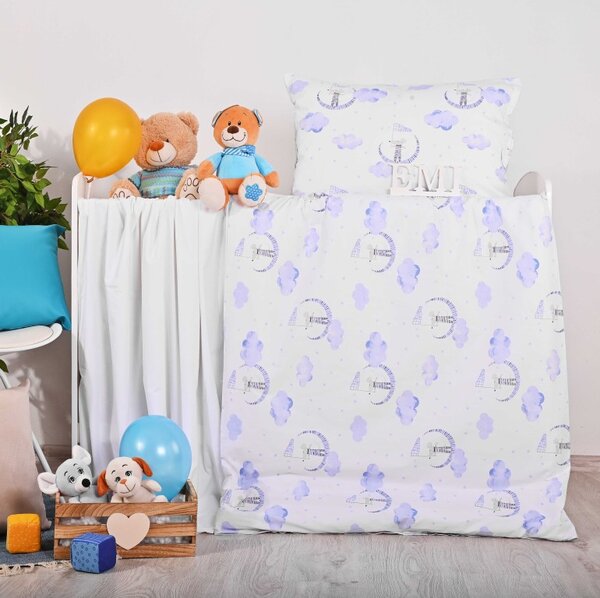 Otroška posteljnina Myška EMI, Otroški set 90x130 + 45x65