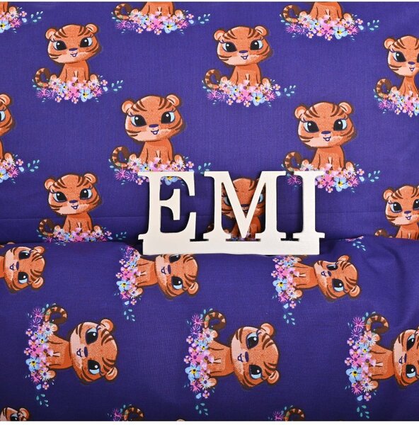 Otroška bombažna posteljnina Tiger EMI, Otroški set 90x130 + 45x65