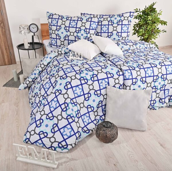 BOMBAŽNA POSTELJNINA ARTHUR EMI, Standardni enojni posteljni komplet vključuje 1x 140x200 + 1x 70x90