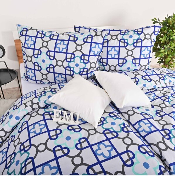 BOMBAŽNA POSTELJNINA ARTHUR EMI, Standardni enojni posteljni komplet vključuje 1x 140x200 + 1x 70x90