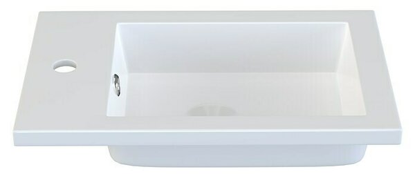 Camargue Espacio Vgradni umivalnik Guest (50 x 33,5 cm, Bele barve)