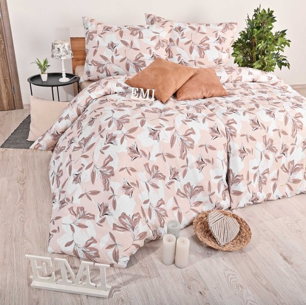 Crepe posteljnina Susan EMI, Standardni enojni posteljni komplet vključuje 1x 140x200 + 1x 70x90