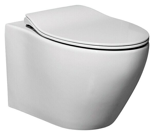 Camargue WC školjka brez okvirja (Do x Š x V: 52 x 37 x 35,5 cm)