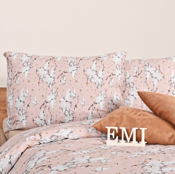 Bombažna posteljnina Swan EMI, Standardni enojni posteljni komplet vključuje 1x 140x200 + 1x 70x90