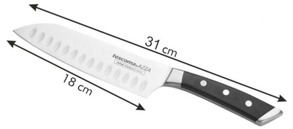 Japonski nož Azza Santoku - Tescoma