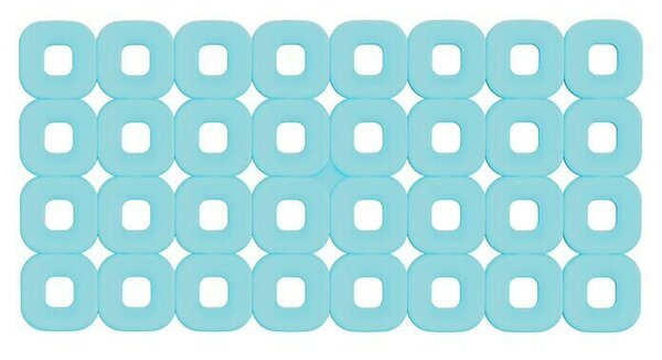 Diaqua Protizdrsna preproga Paco (Do x Š: 71 x 35 cm, PVC, Aqua)