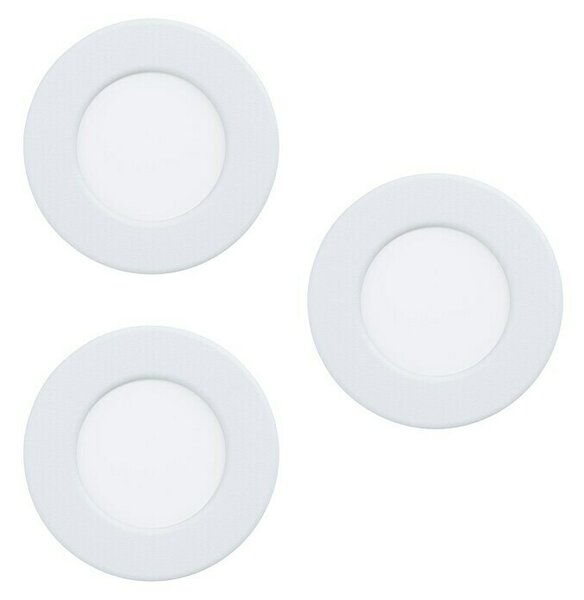 Eglo Fueva 5 LED vgradna svetilka (2,7 W, Bele barve, Toplo bela)